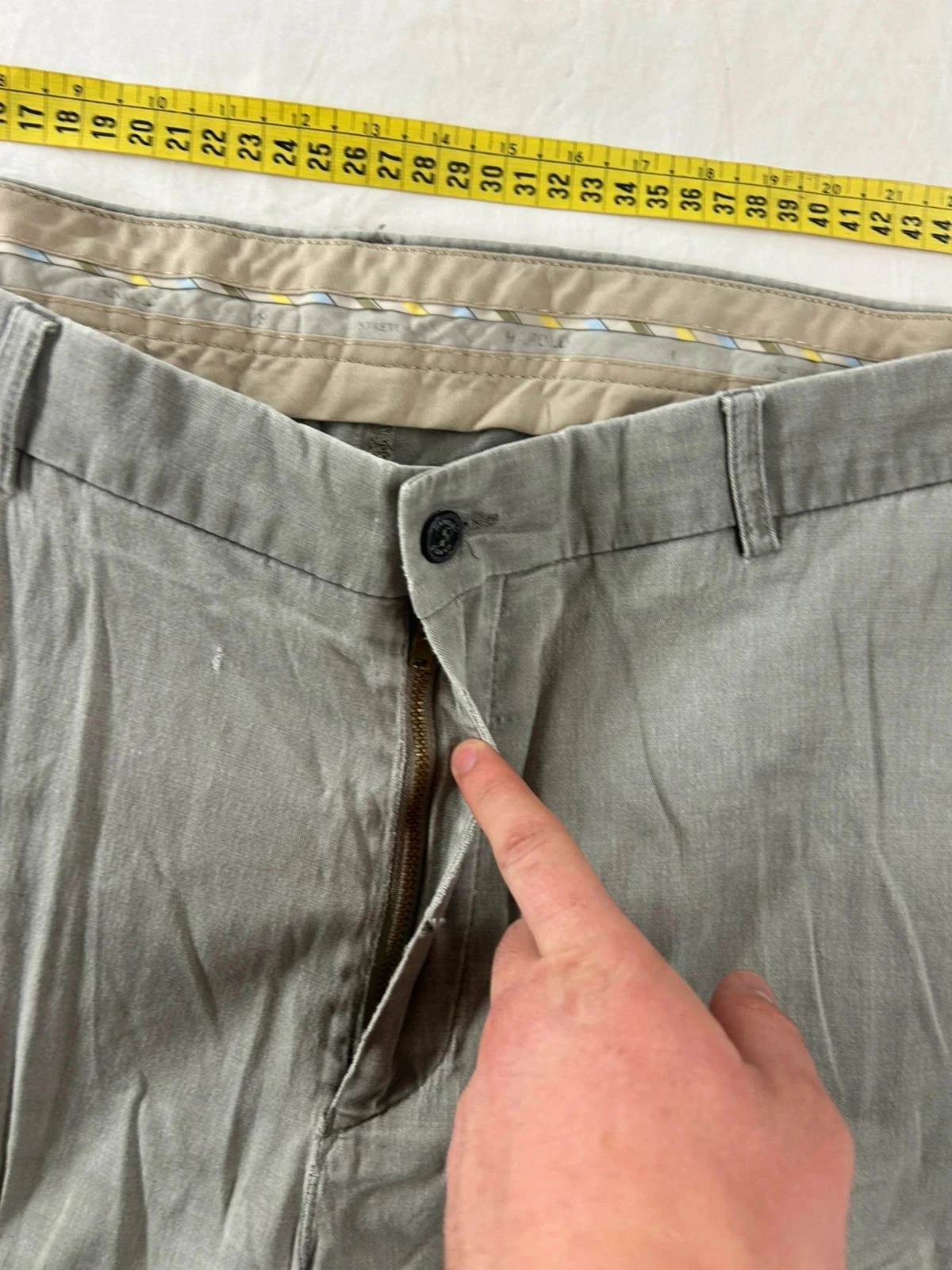 Calça Chino bege cinza Harold – photo 8